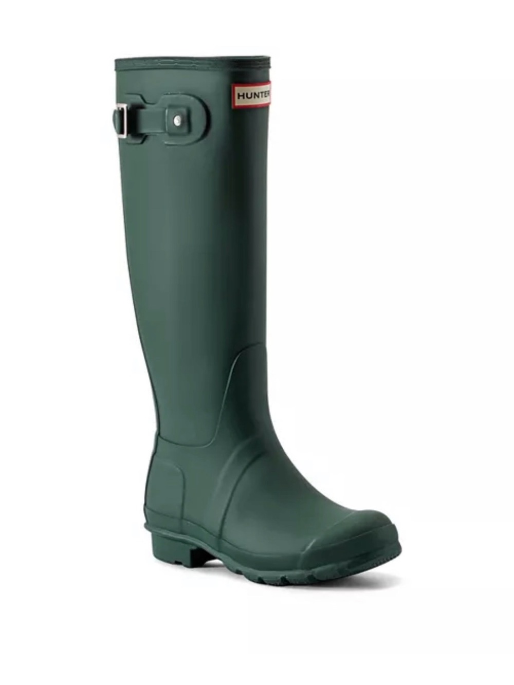 NEW Hunter Women's Tall Original Rain Boots in Hunter Green, size 7
